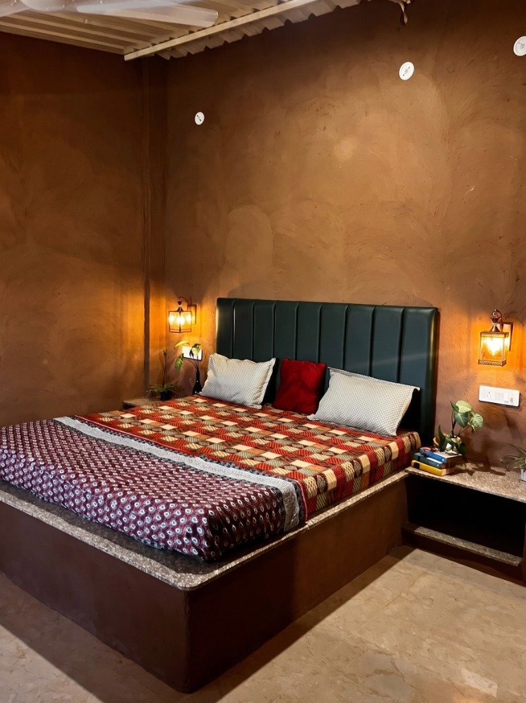 Mudhouse living space interior
